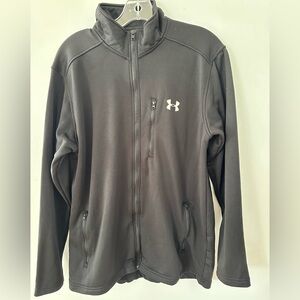 Under Armour Black Performance Jacket Sleek Moisture-Wicking Design